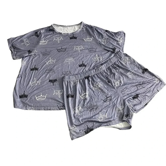 no brand Other - Womens Silky Crown Pajama set size 4XL